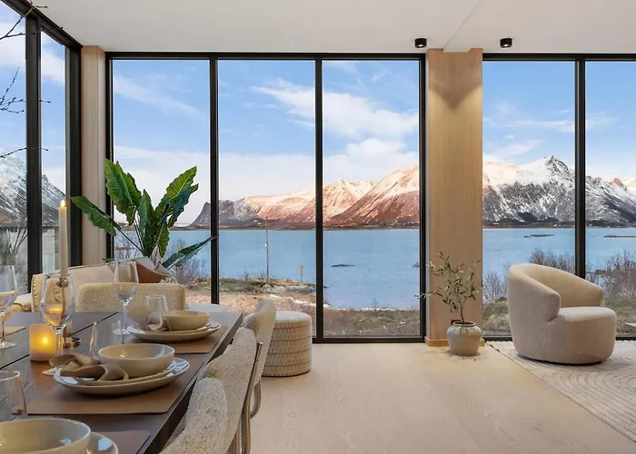 Villa New! Lofoten House Kleppstad